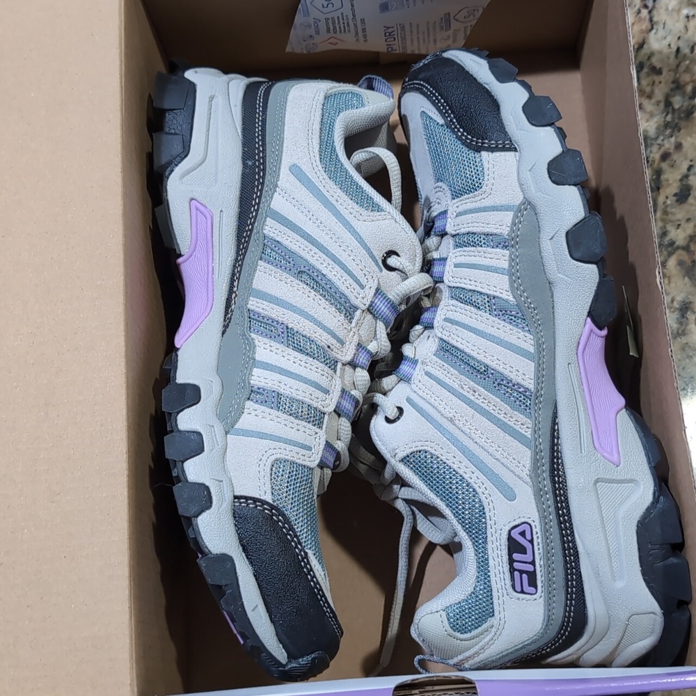 Fila Day Hiker sz.10, cream/grey/lila